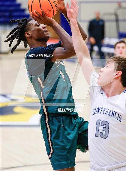 Thumbnail 2 in Knoxville Catholic vs. St. Francis (Battle in The Peach) photogallery.
