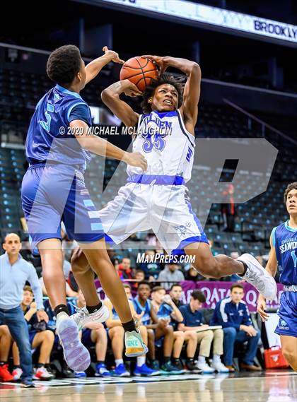 Thumbnail 3 in Scholars Academy vs Tilden (Playbook Games at Barclays Center) photogallery.