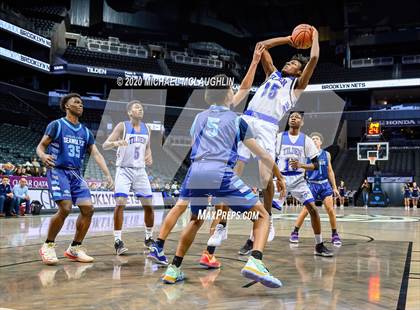 Thumbnail 2 in Scholars Academy vs Tilden (Playbook Games at Barclays Center) photogallery.