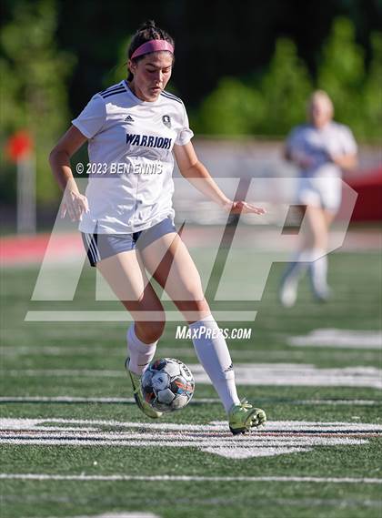 Thumbnail 1 in White County vs Sandy Creek (GHSA 3A First Round) photogallery.