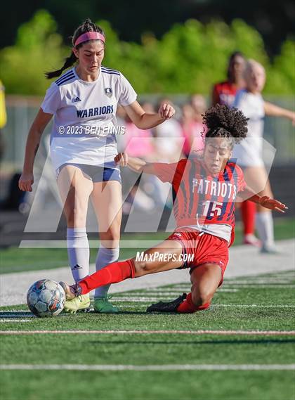 Thumbnail 2 in White County vs Sandy Creek (GHSA 3A First Round) photogallery.