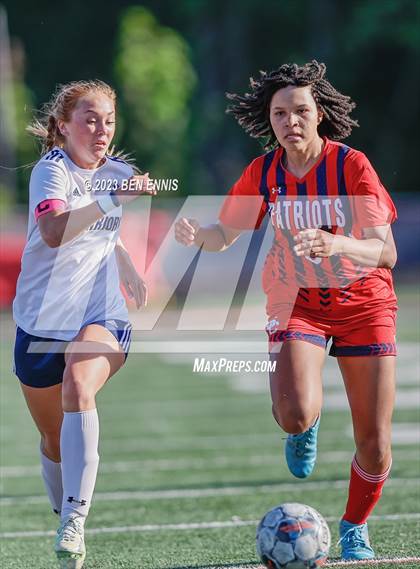 Thumbnail 2 in White County vs Sandy Creek (GHSA 3A First Round) photogallery.