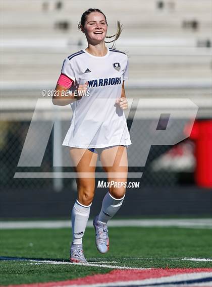 Thumbnail 2 in White County vs Sandy Creek (GHSA 3A First Round) photogallery.