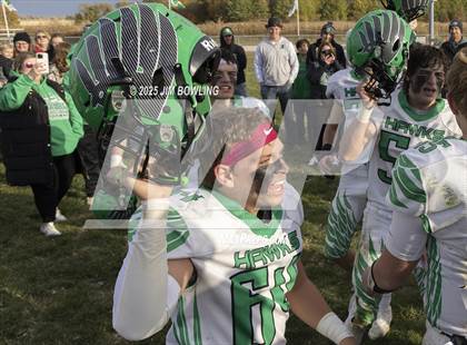 Thumbnail 3 in Oakwood vs. Carrollton (IHSA 1A Round 1) photogallery.