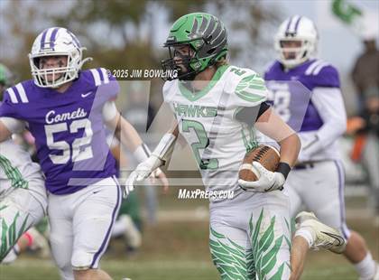 Thumbnail 3 in Oakwood vs. Carrollton (IHSA 1A Round 1) photogallery.
