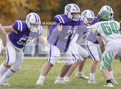 Thumbnail 3 in Oakwood vs. Carrollton (IHSA 1A Round 1) photogallery.