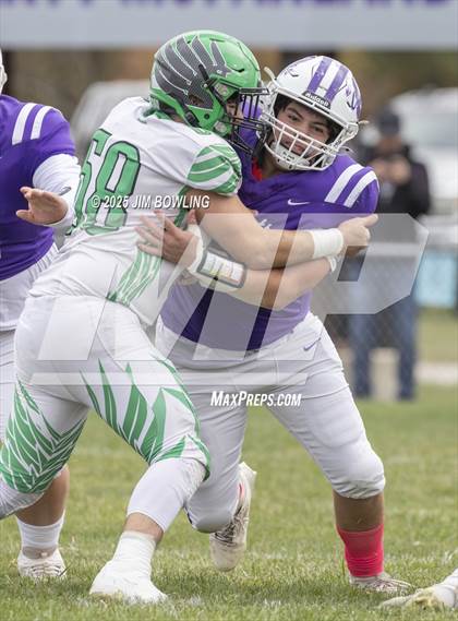 Thumbnail 3 in Oakwood vs. Carrollton (IHSA 1A Round 1) photogallery.