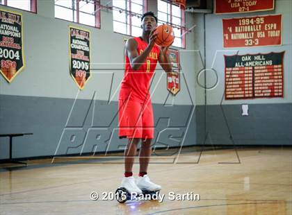 Thumbnail 1 in Oak Hill Academy (Preseason Early Contenders Photo Shoot) photogallery.