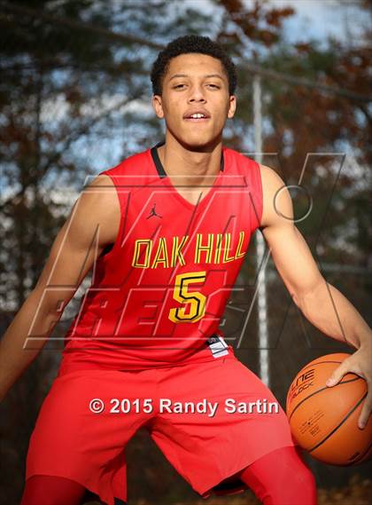 Thumbnail 1 in Oak Hill Academy (Preseason Early Contenders Photo Shoot) photogallery.