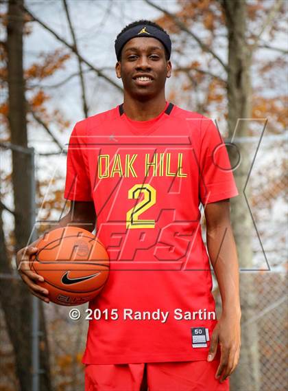 Thumbnail 1 in Oak Hill Academy (Preseason Early Contenders Photo Shoot) photogallery.