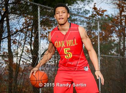 Thumbnail 3 in Oak Hill Academy (Preseason Early Contenders Photo Shoot) photogallery.