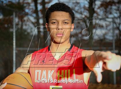 Thumbnail 2 in Oak Hill Academy (Preseason Early Contenders Photo Shoot) photogallery.
