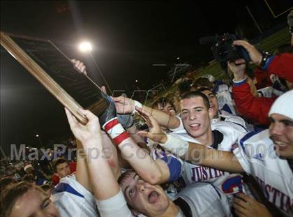 Thumbnail 1 in Salesian vs. Justin-Siena (CIF NCS D4 Final) photogallery.