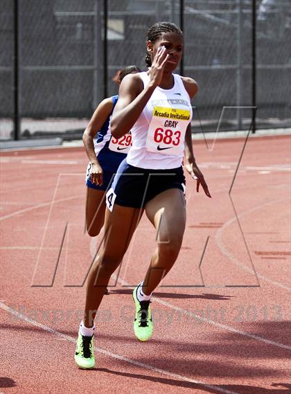 Thumbnail 1 in Arcadia Invitational (400 M Dash) photogallery.