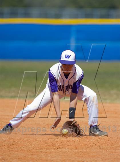 Thumbnail 1 in Warren @ Holmes (NISD JV Baseball Tournament) photogallery.