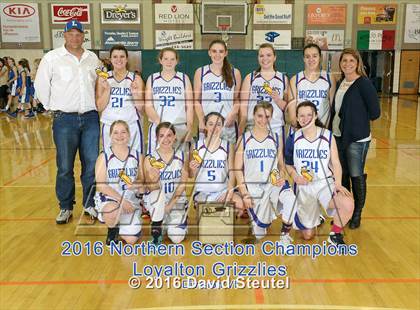 Thumbnail 1 in American Christian Academy vs. Loyalton (CIF NS D6 Final) photogallery.
