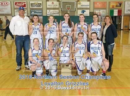 Thumbnail 2 in American Christian Academy vs. Loyalton (CIF NS D6 Final) photogallery.