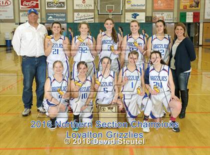 Thumbnail 3 in American Christian Academy vs. Loyalton (CIF NS D6 Final) photogallery.