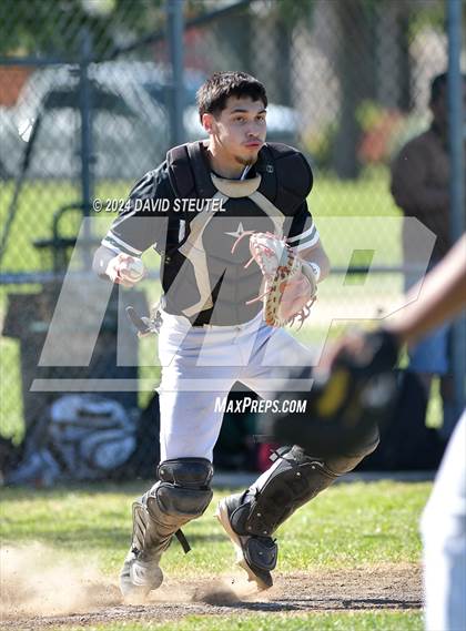 Thumbnail 2 in Mariposa County @ Leroy Greene Academy (CIF SJS D6 Playoff) photogallery.