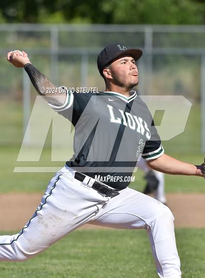 Thumbnail 1 in Mariposa County @ Leroy Greene Academy (CIF SJS D6 Playoff) photogallery.