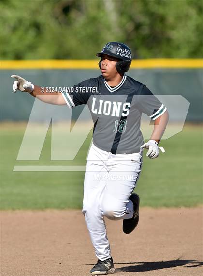 Thumbnail 1 in Mariposa County @ Leroy Greene Academy (CIF SJS D6 Playoff) photogallery.