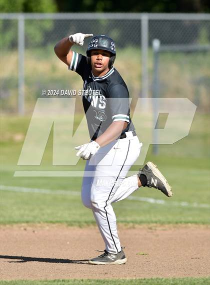 Thumbnail 3 in Mariposa County @ Leroy Greene Academy (CIF SJS D6 Playoff) photogallery.