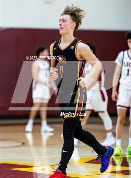 Thumbnail 3 in Clovis West vs. Oaks Christian photogallery.