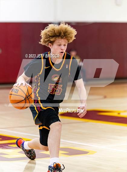 Thumbnail 1 in Clovis West vs. Oaks Christian photogallery.