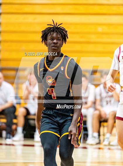 Thumbnail 3 in Clovis West vs. Oaks Christian photogallery.