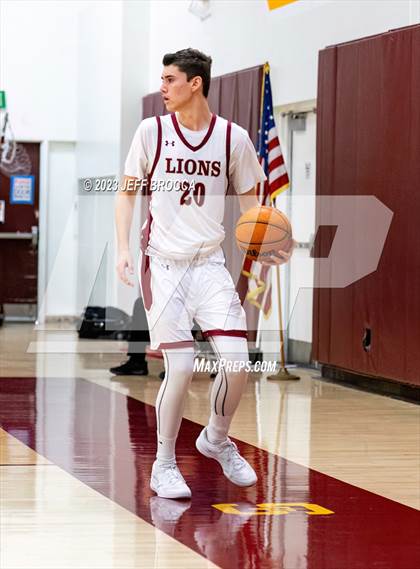 Thumbnail 1 in Clovis West vs. Oaks Christian photogallery.