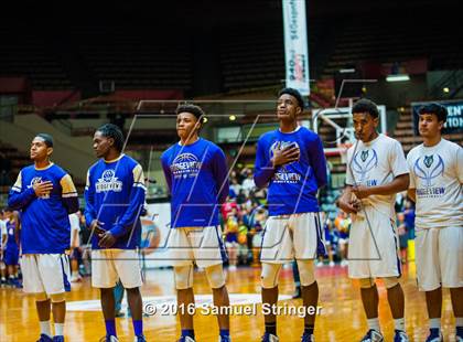 Thumbnail 2 in Lemoore vs. Ridgeview (CIF CS D2 Final) photogallery.