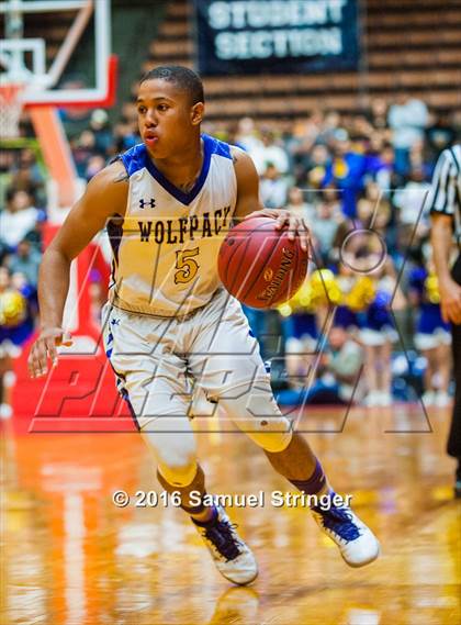 Thumbnail 3 in Lemoore vs. Ridgeview (CIF CS D2 Final) photogallery.