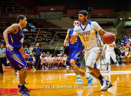 Thumbnail 3 in Lemoore vs. Ridgeview (CIF CS D2 Final) photogallery.