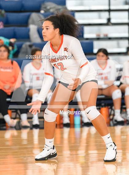 Thumbnail 3 in Karnes City @ Stacey (Hondo Volleyball Tournament) photogallery.