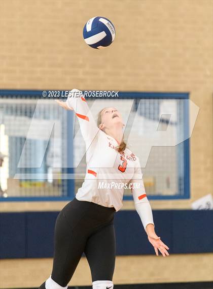 Thumbnail 1 in Karnes City @ Stacey (Hondo Volleyball Tournament) photogallery.