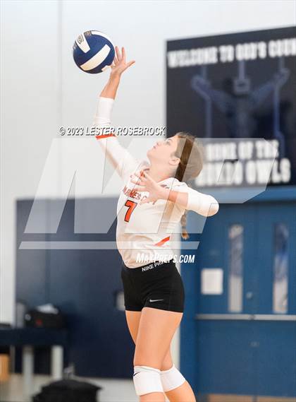 Thumbnail 3 in Karnes City @ Stacey (Hondo Volleyball Tournament) photogallery.