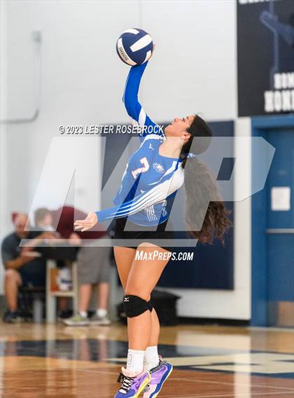 Thumbnail 3 in Karnes City @ Stacey (Hondo Volleyball Tournament) photogallery.