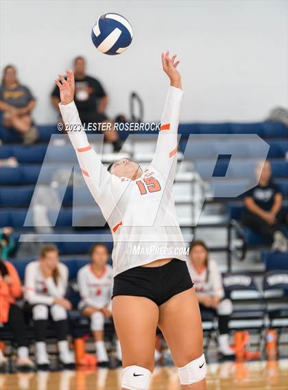 Thumbnail 2 in Karnes City @ Stacey (Hondo Volleyball Tournament) photogallery.