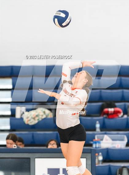 Thumbnail 1 in Karnes City @ Stacey (Hondo Volleyball Tournament) photogallery.
