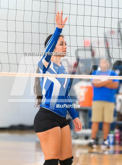 Thumbnail 2 in Karnes City @ Stacey (Hondo Volleyball Tournament) photogallery.