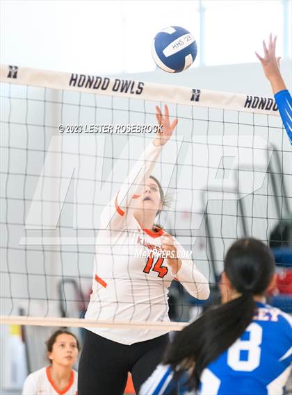 Thumbnail 2 in Karnes City @ Stacey (Hondo Volleyball Tournament) photogallery.