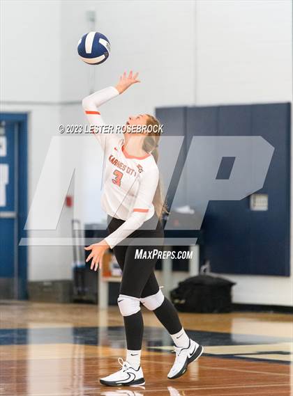 Thumbnail 1 in Karnes City @ Stacey (Hondo Volleyball Tournament) photogallery.