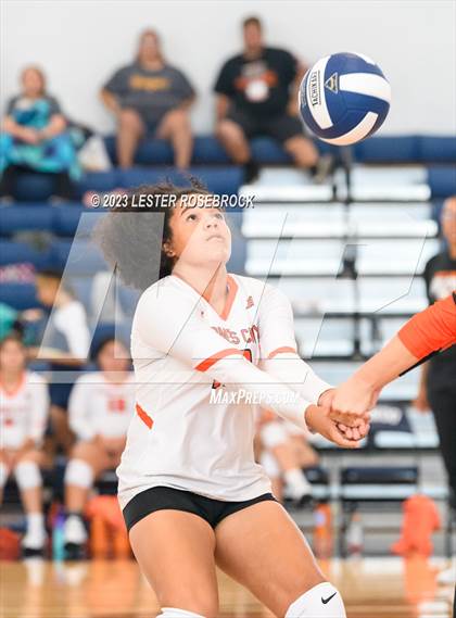 Thumbnail 2 in Karnes City @ Stacey (Hondo Volleyball Tournament) photogallery.