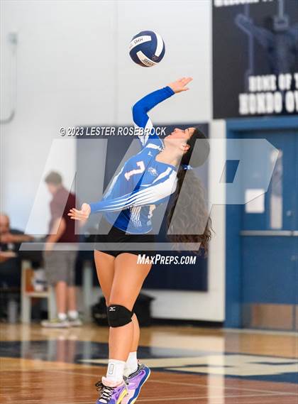 Thumbnail 1 in Karnes City @ Stacey (Hondo Volleyball Tournament) photogallery.