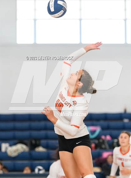 Thumbnail 1 in Karnes City @ Stacey (Hondo Volleyball Tournament) photogallery.