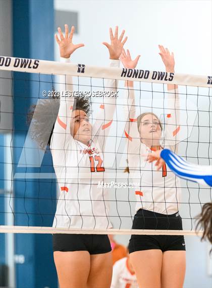 Thumbnail 2 in Karnes City @ Stacey (Hondo Volleyball Tournament) photogallery.
