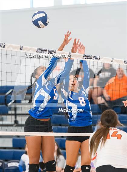 Thumbnail 1 in Karnes City @ Stacey (Hondo Volleyball Tournament) photogallery.