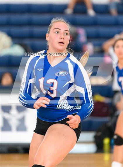 Thumbnail 3 in Karnes City @ Stacey (Hondo Volleyball Tournament) photogallery.