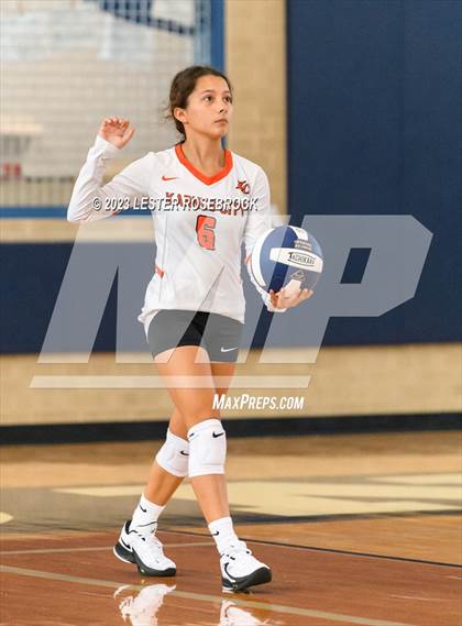 Thumbnail 1 in Karnes City @ Stacey (Hondo Volleyball Tournament) photogallery.