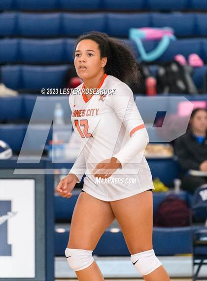 Thumbnail 2 in Karnes City @ Stacey (Hondo Volleyball Tournament) photogallery.